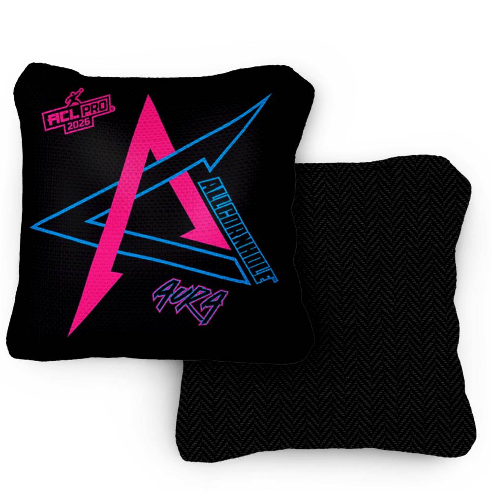 2026 Aura Blackout ACL Pro Stamped Cornhole Bags – Set of 4 Bags