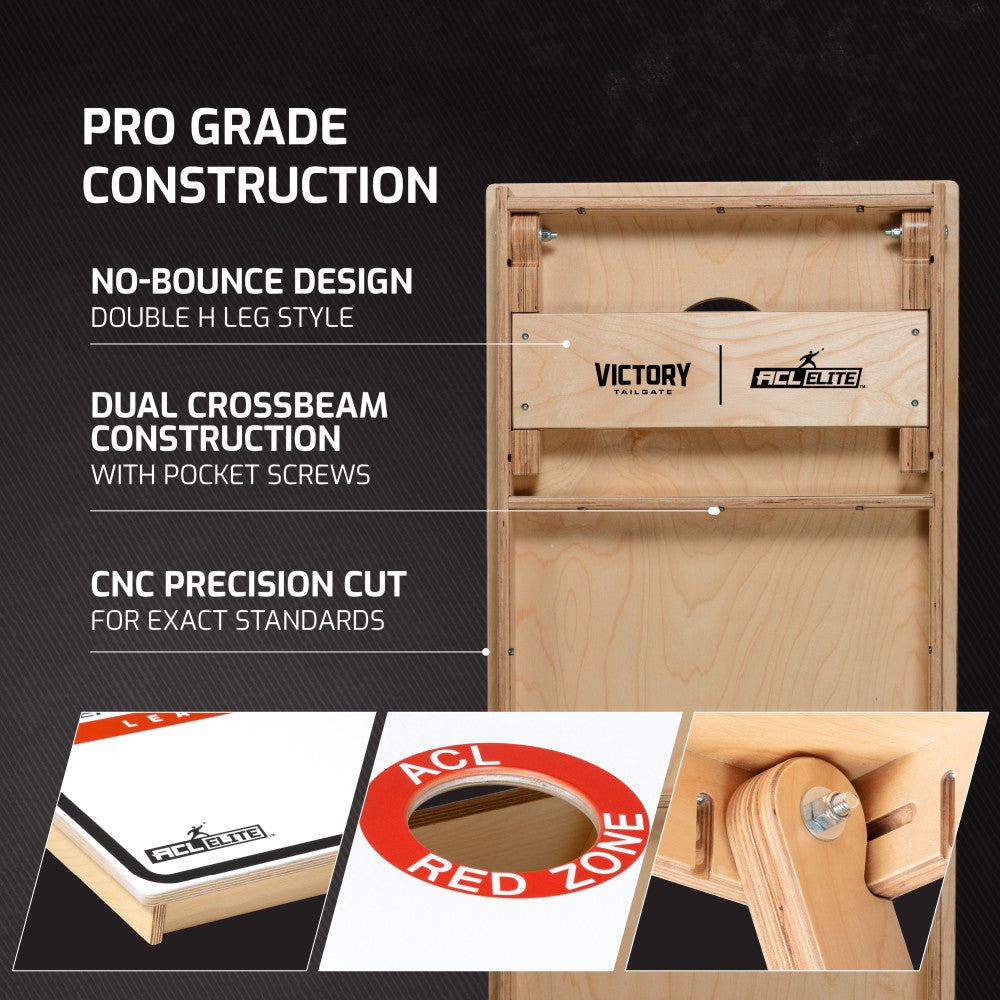 ACL Elite 2x4 White Cornhole Board
