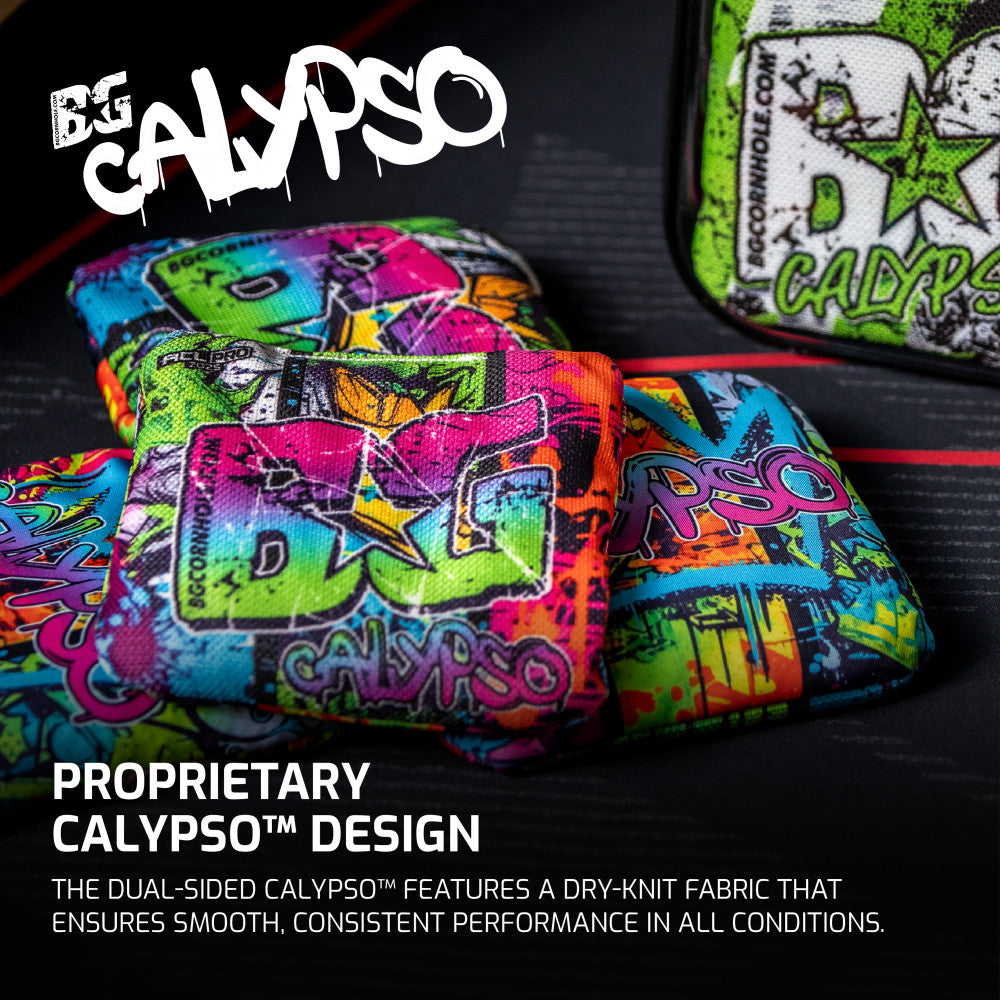 ACL Pro Calypso Lighting Strike Lime Cornhole Bags