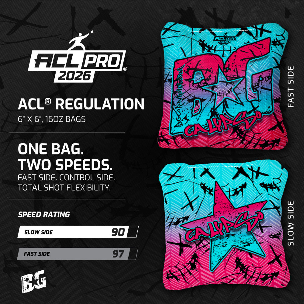 American Cornhole League | ACL® PRO Calypso Smile Cornhole Bags
