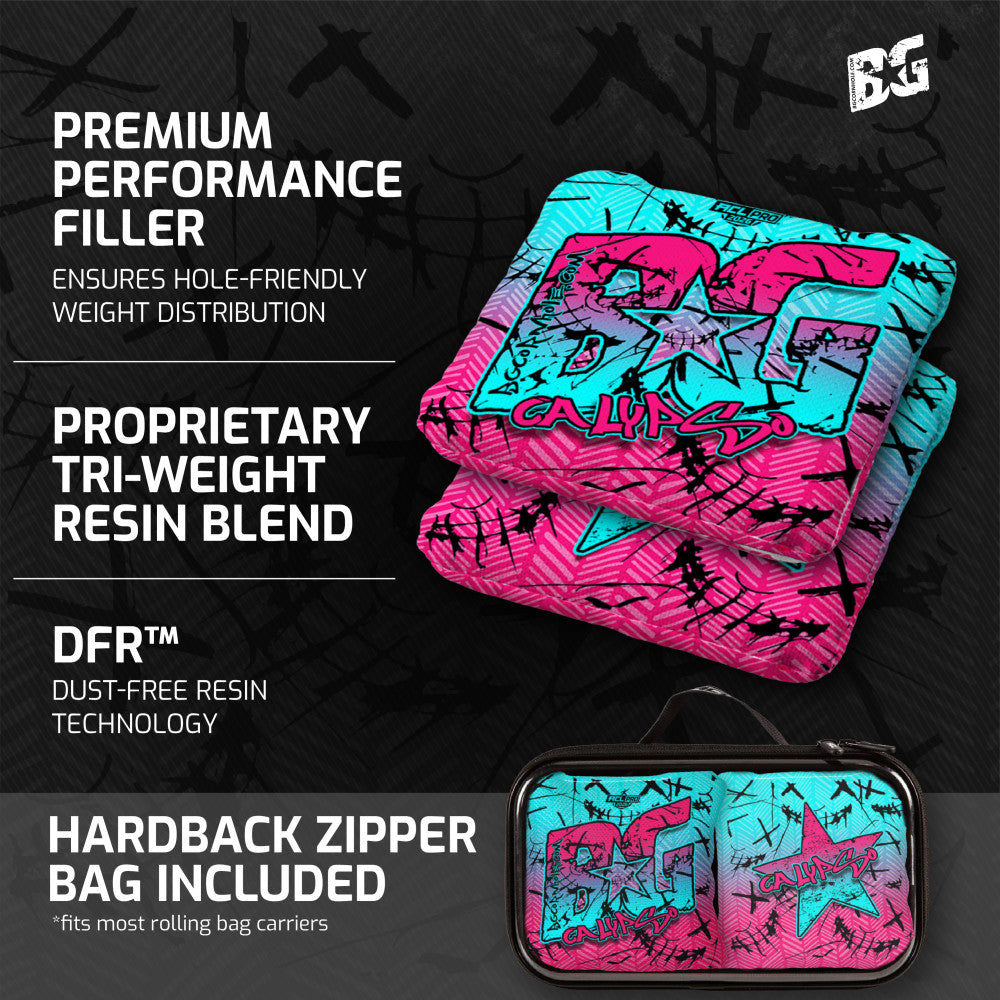 American Cornhole League | ACL® PRO Calypso Smile Cornhole Bags