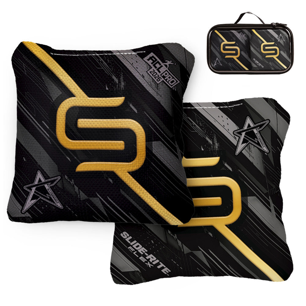 ACL Pro Gold Slide Rite Flex Cornhole Bags