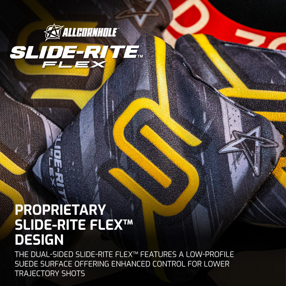 ACL Pro Gold Slide Rite Flex Cornhole Bags