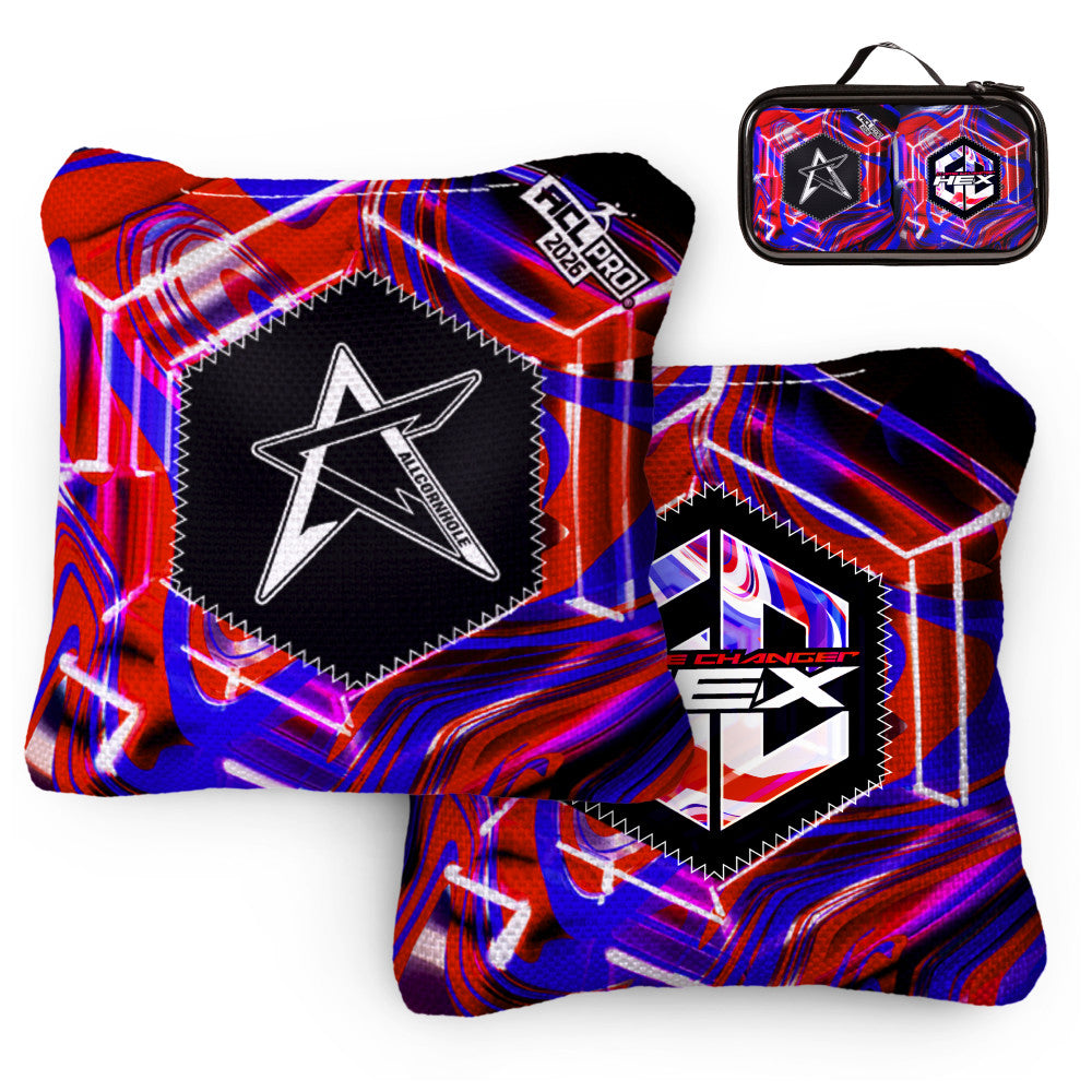 ACL Pro Gamechanger Hex Patriotic Cornhole Bags