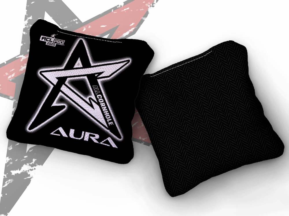 2026 Aura Blackout ACL Pro Stamped Cornhole Bags – Set of 4 Bags