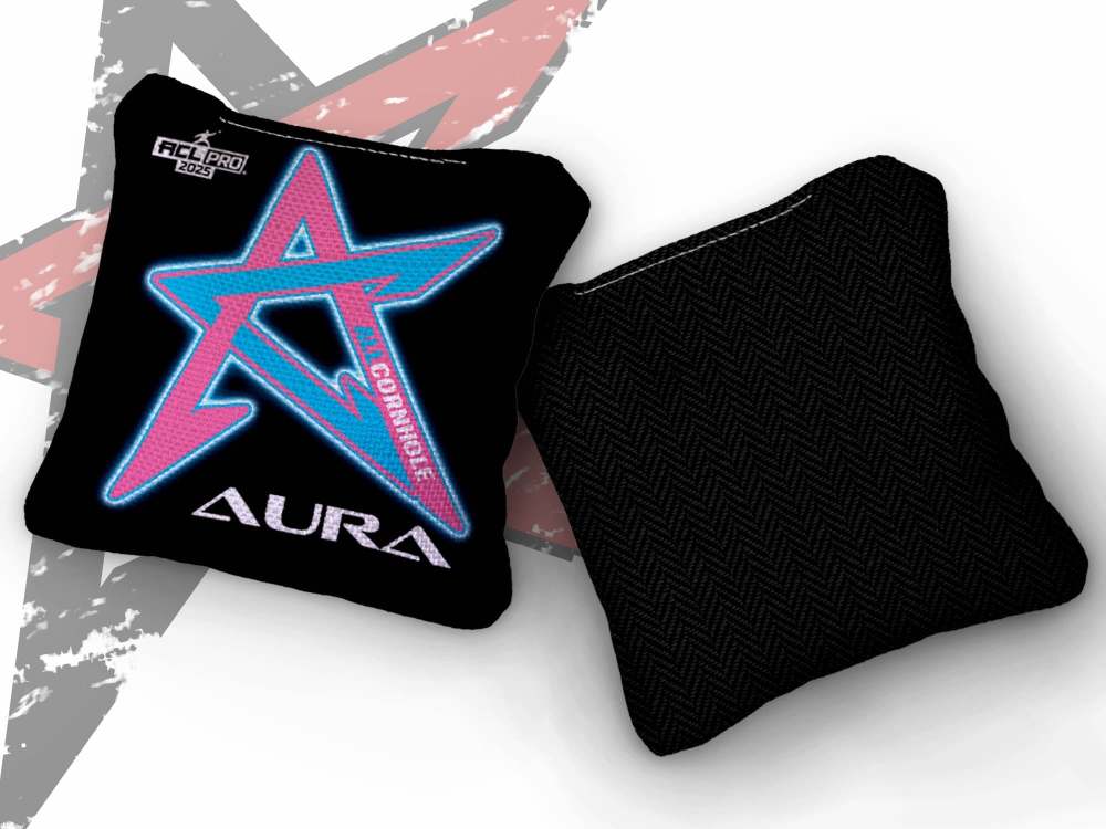 2026 Aura Blackout ACL Pro Stamped Cornhole Bags – Set of 4 Bags