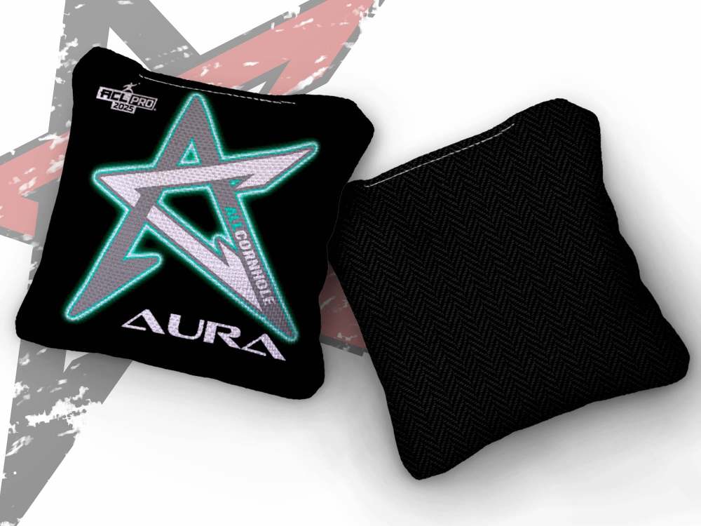 2026 Aura Blackout ACL Pro Stamped Cornhole Bags – Set of 4 Bags