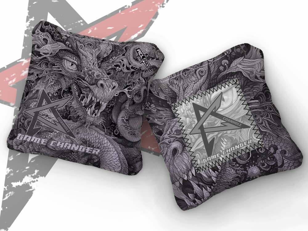 2026 GameChanger Sleepy Dragon ACL Pro Stamped Cornhole Bags – Set of 4 Bags