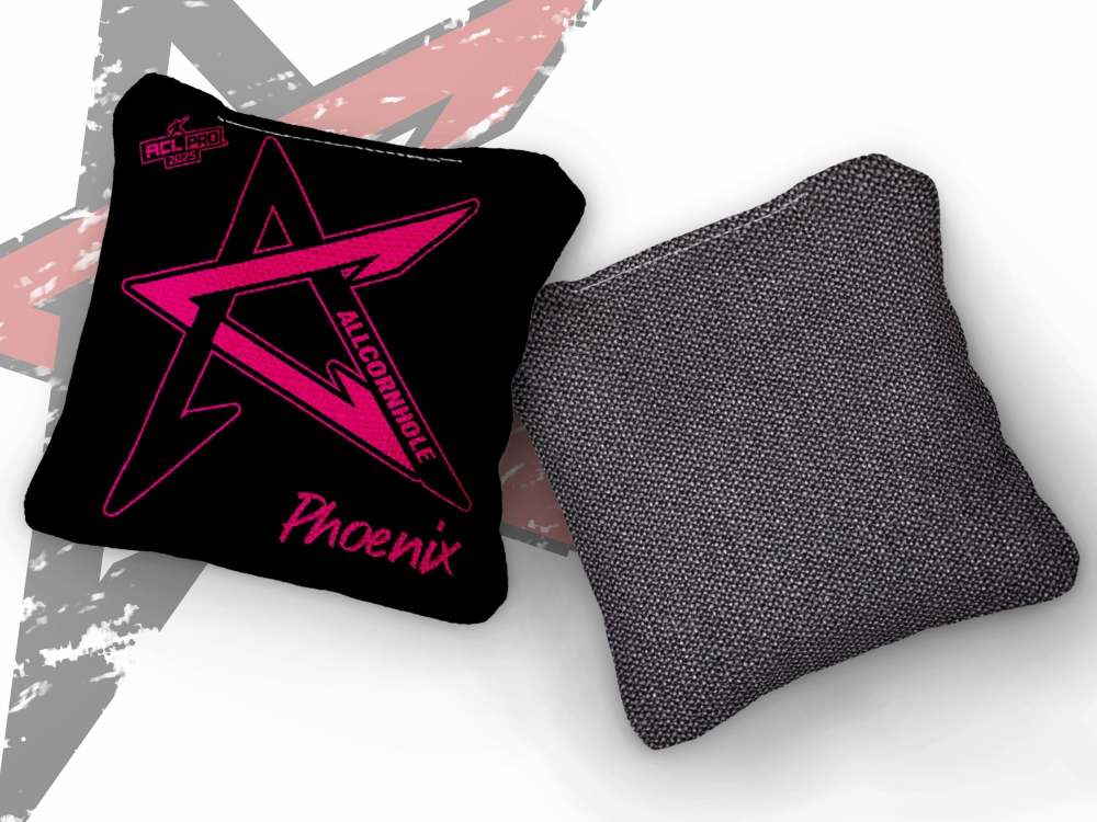 2026 Phoenix Blackout ACL Pro Stamped Cornhole Bags – Set of 4 Bags