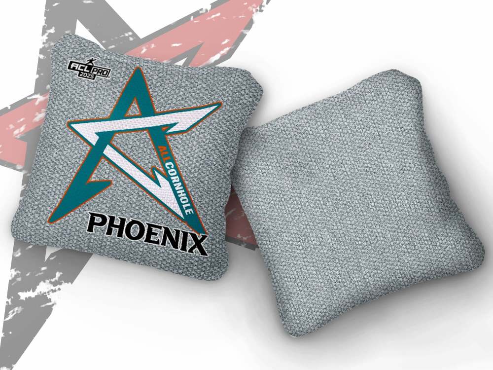 2026 Phoenix Whiteout ACL Pro Stamped Cornhole Bags – Set