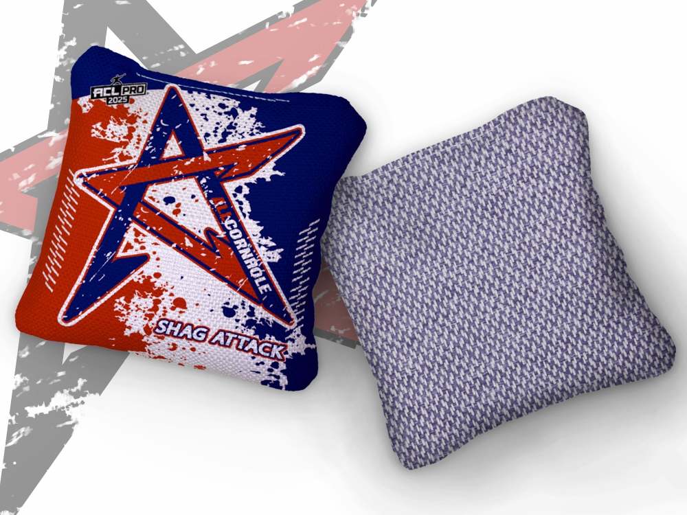 2026 Shag Attack Spill ACL Pro Stamped Cornhole Bags – Set of 4 Bags