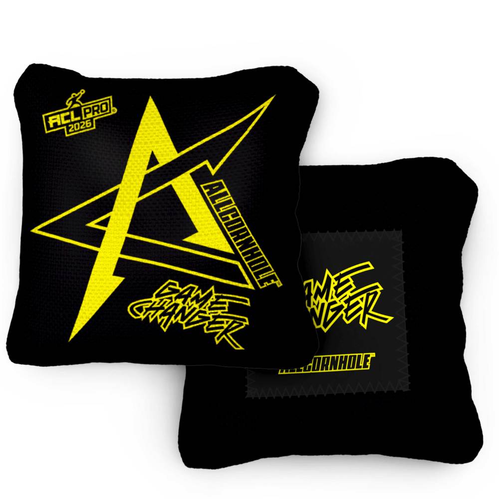 2026 GameChanger Blackout ACL Pro Stamped Cornhole Bags – Set of 4 Bags