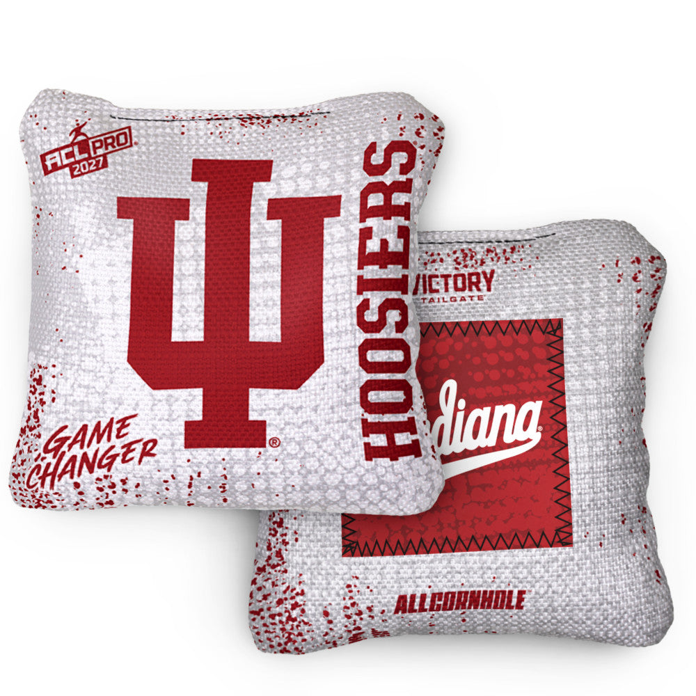 2027 Indiana Hoosiers GameChanger™ OG Cream ACL Pro Cornhole Bags – Set of 4 Bags