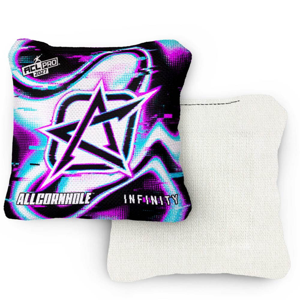 2027 Infinity Glitch ACL Pro Cornhole Bags – Set of 4 Bags