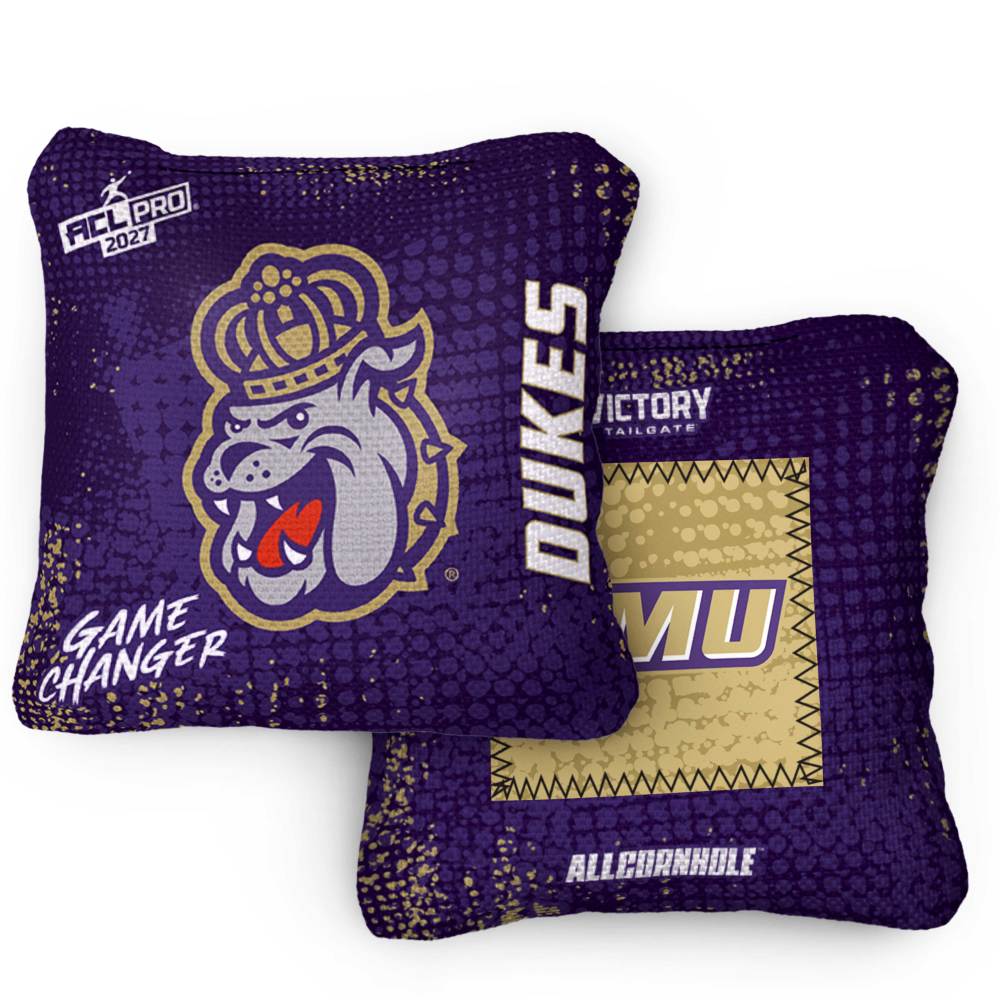 2027 James Madison Dukes GameChanger™ OG Purple ACL Pro Cornhole Bags – Set of 4 Bags
