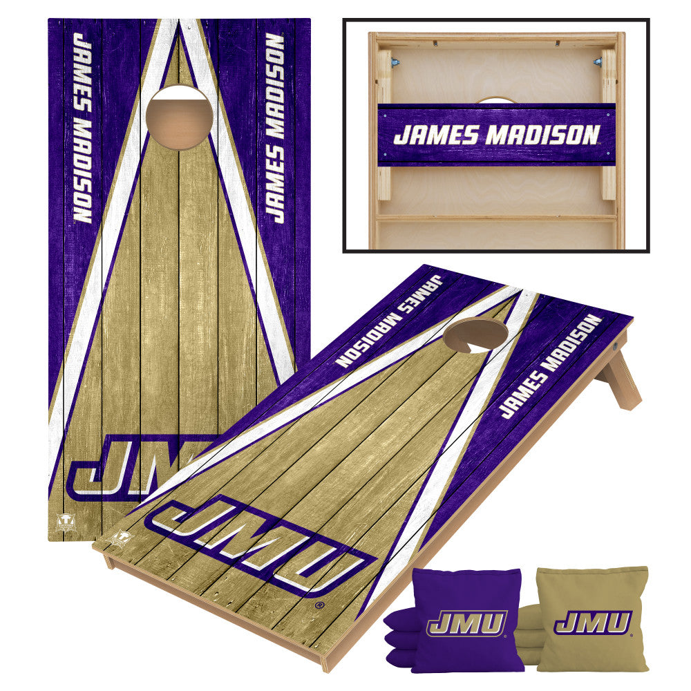 James Madison University Dukes 2x4 Tournament Cornhole
