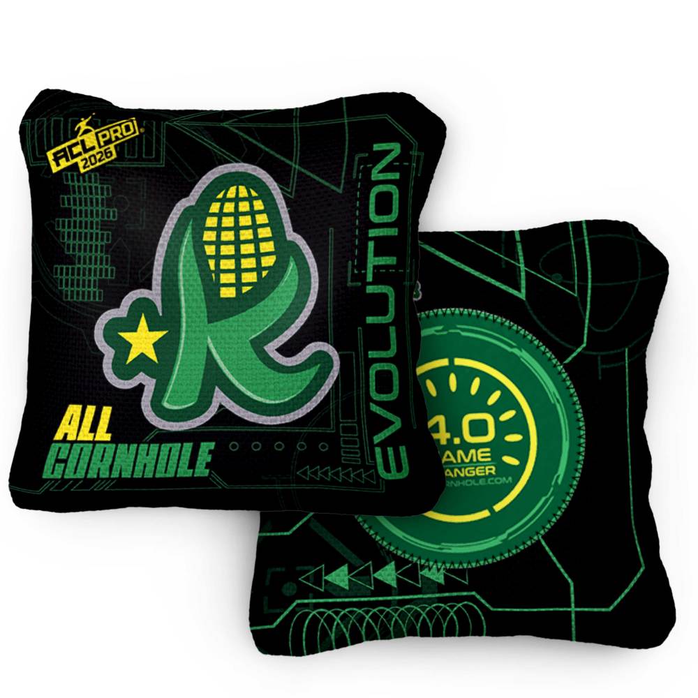 2026 GameChanger Evolution Kentucky Kernels ACL Pro Stamped Cornhole Bags – Set of 4 Bags