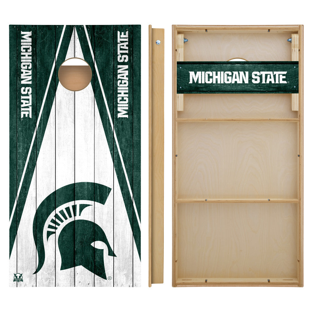 Michigan State University Spartans 2x4 Tournament Cornhole