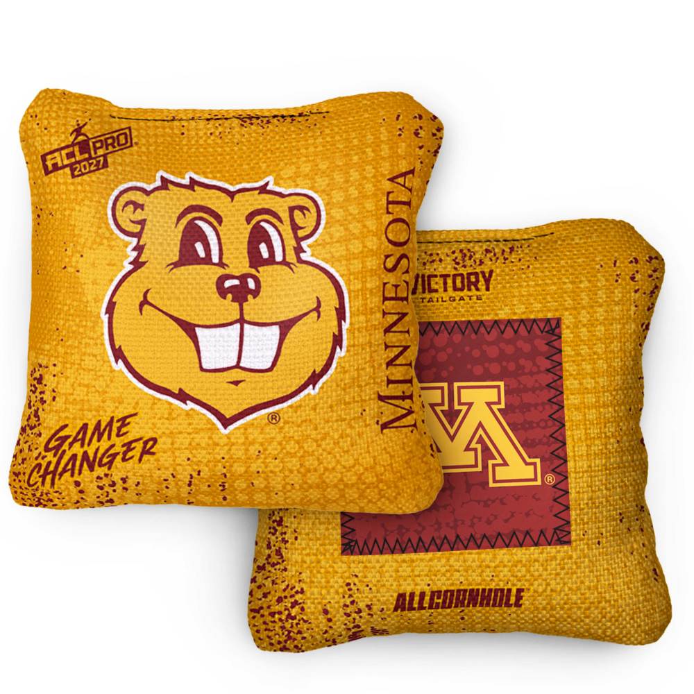2027 Minnesota Golden Gophers GameChanger™ OG Gold ACL Pro Cornhole Bags – Set of 4 Bags