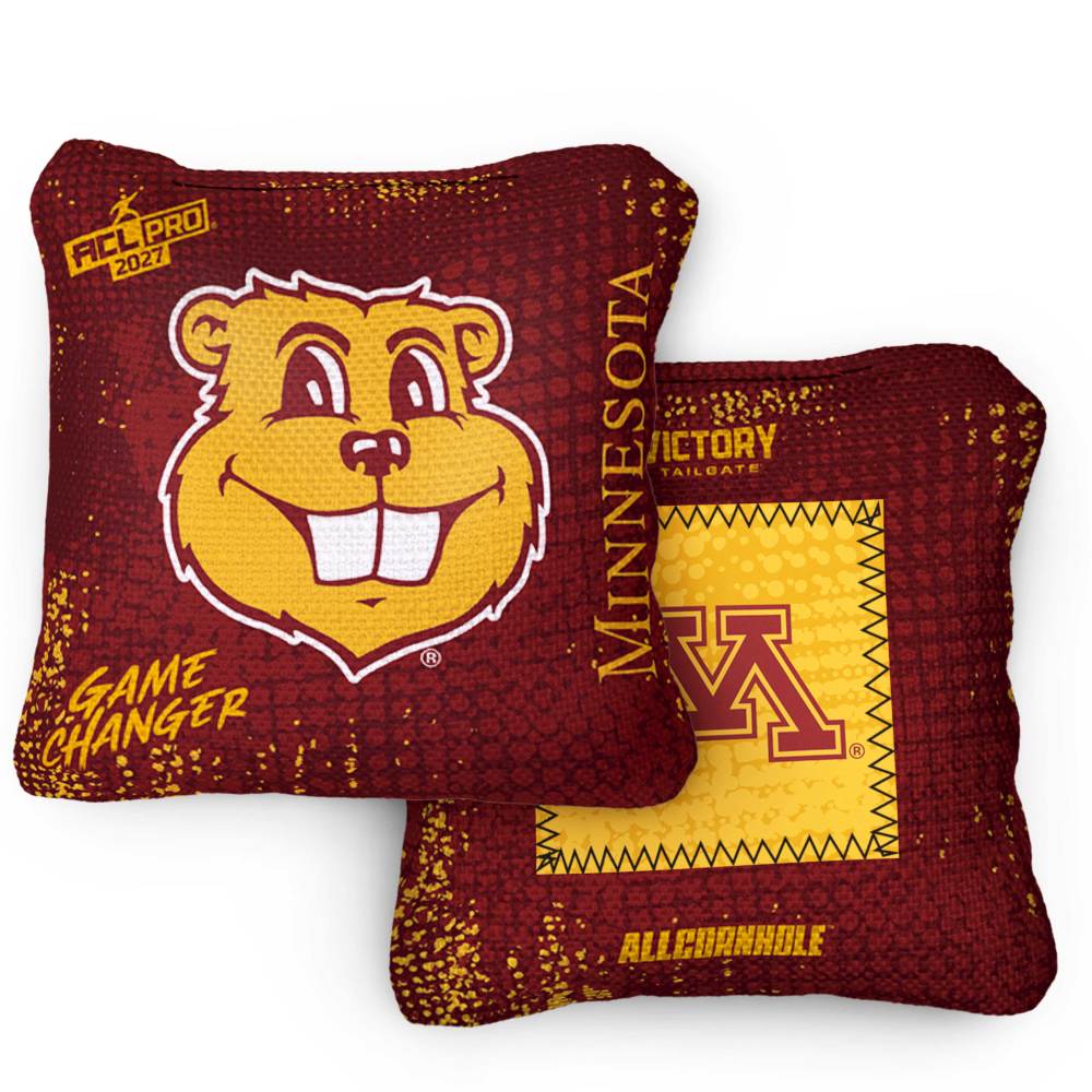 2027 Minnesota Golden Gophers GameChanger™ OG Maroon ACL Pro Cornhole Bags – Set of 4 Bags