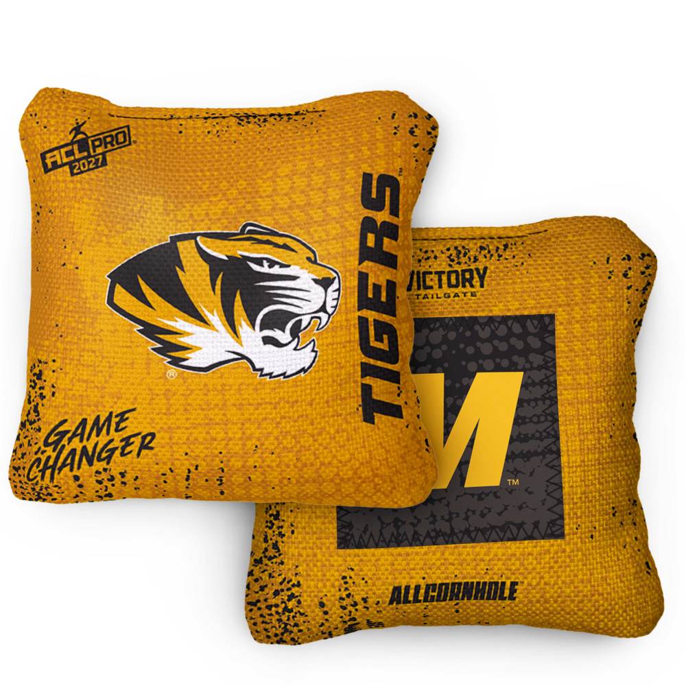 2027 Missouri Tigers GameChanger™ OG Gold ACL Pro Cornhole Bags – Set of 4 Bags