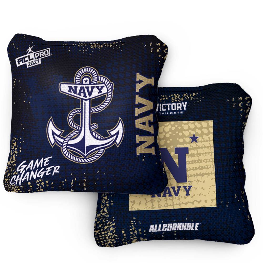 2027 Navy Midshipmen GameChanger™ OG Blue ACL Pro Cornhole Bags – Set of 4 Bags