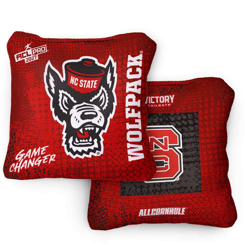 2027 NC State Wolfpack GameChanger™ OG Red ACL Pro Cornhole Bags – Set of 4 Bags