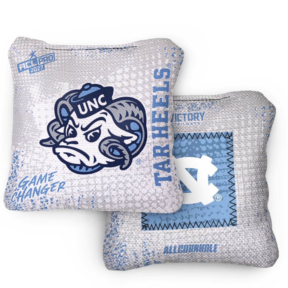 2027 North Carolina Tar Heels GameChanger™ OG White ACL Pro Cornhole Bags – Set of 4 Bags