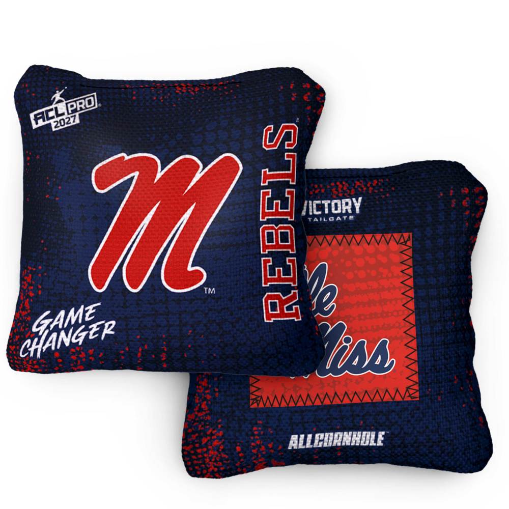 2027 Ole Miss Rebels GameChanger™ OG Blue ACL Pro Cornhole Bags – Set of 4 Bags