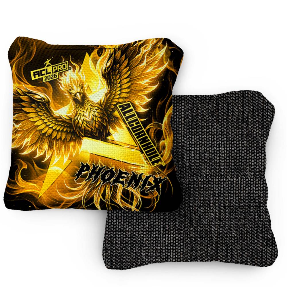 2026 Phoenix Firebird ACL Pro Stamped Cornhole Bags – Set of 4 Bags