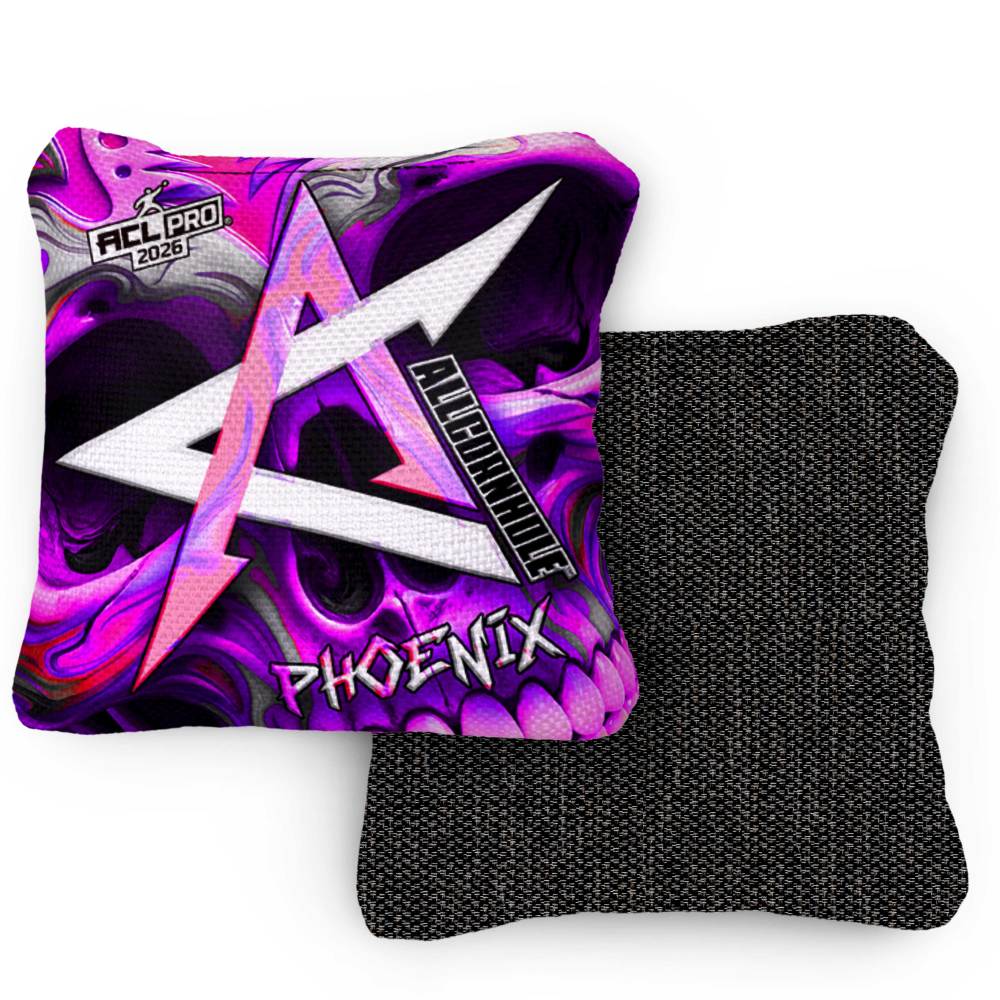 2026 Phoenix Kaleidoskull ACL Pro Stamped Cornhole Bags – Set of 4 Bags