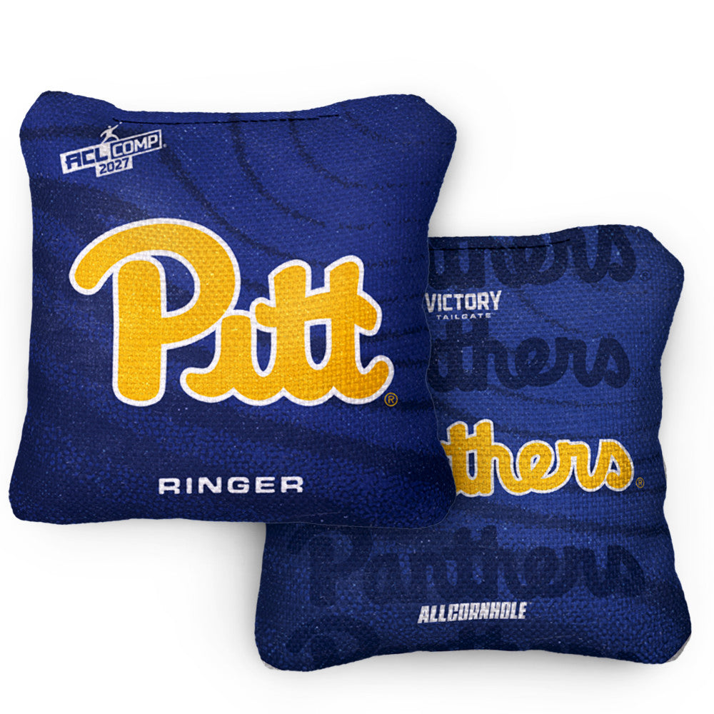 2027 Pittsburgh Panthers RINGER Royal ACL Comp Cornhole Bags – Set of 4 Bags