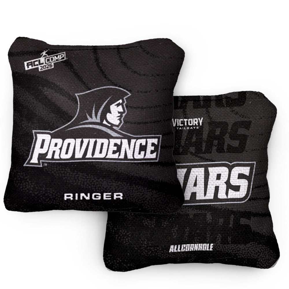 2026 Providence Friars RINGER™️Black ACL Comp Cornhole Bags – Set of 4 Bags