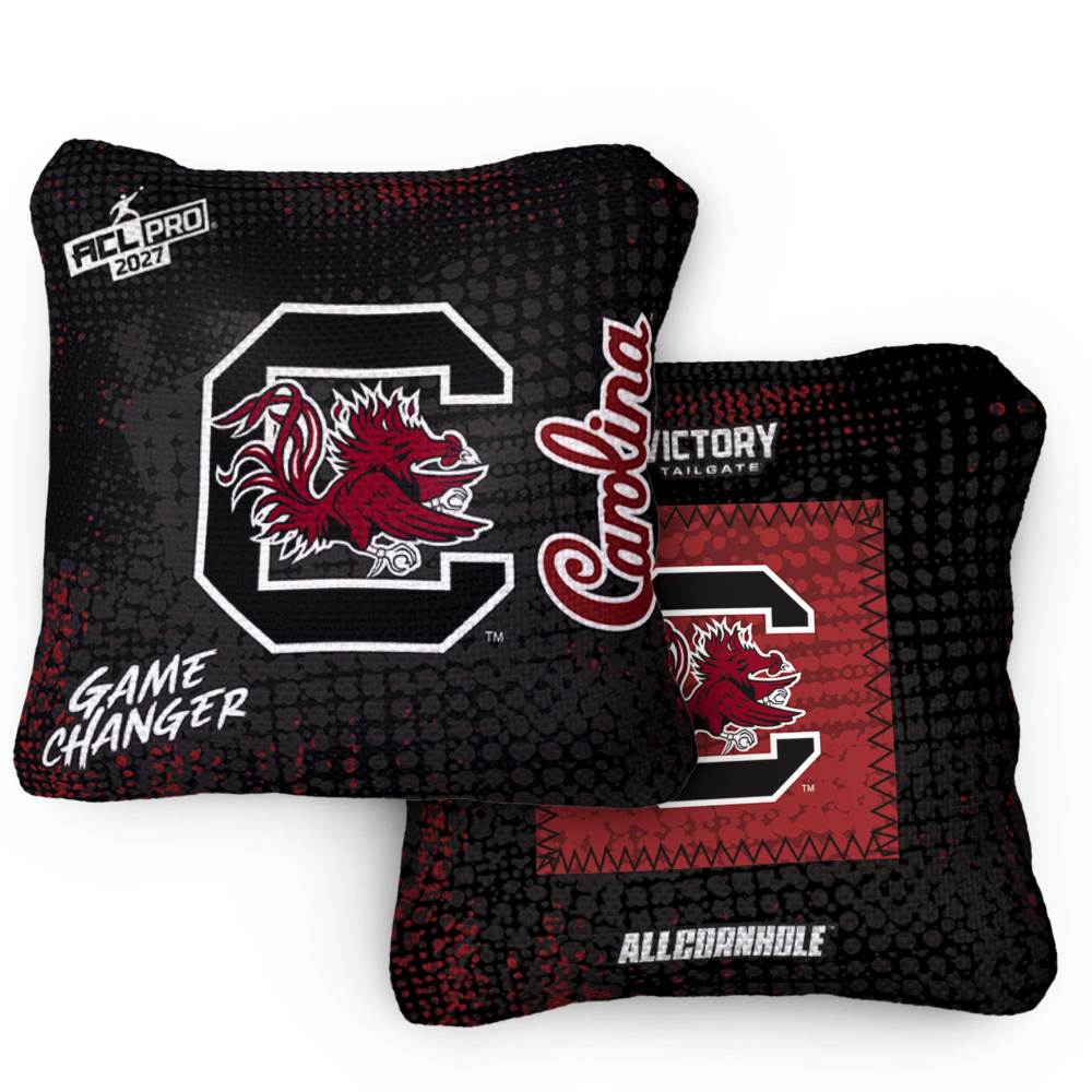 2027 South Carolina Gamecocks GameChanger™ OG Black ACL Pro Cornhole Bags – Set of 4 Bags