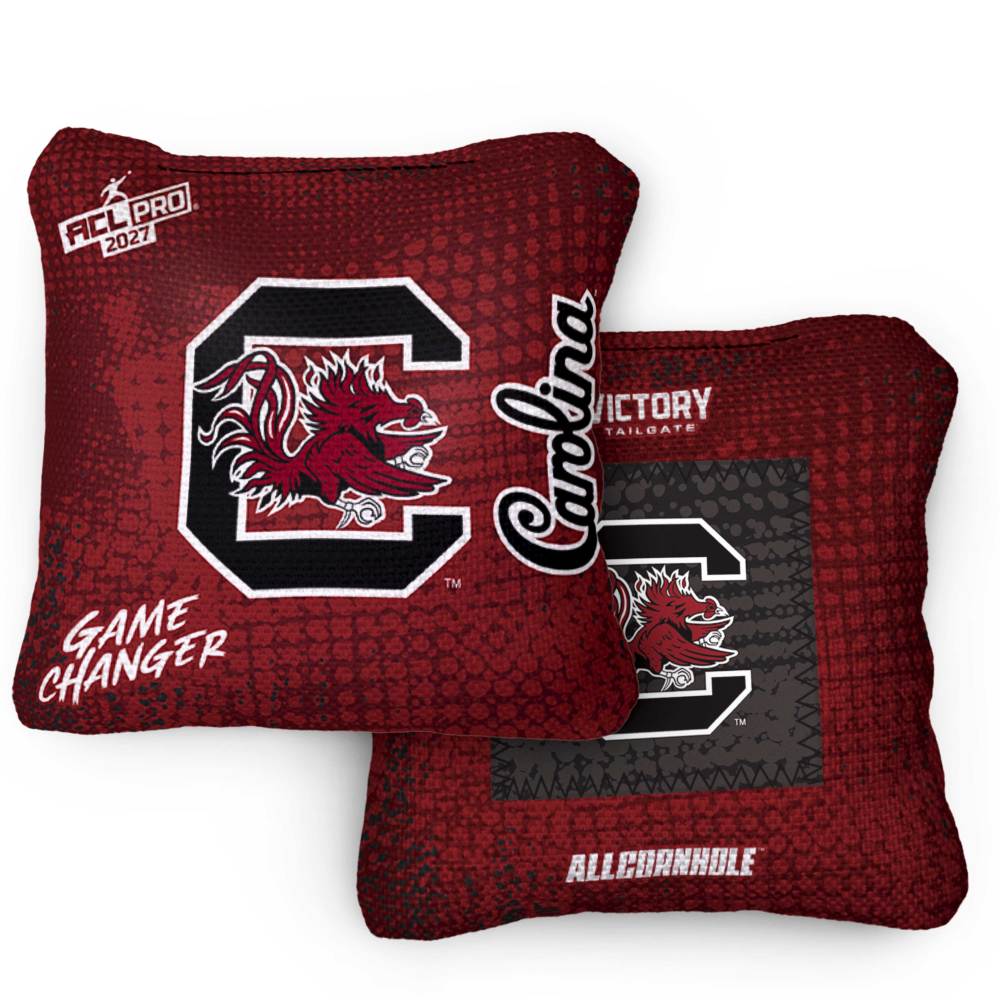 2027 South Carolina Gamecocks GameChanger™ OG Garnet ACL Pro Cornhole Bags – Set of 4 Bags