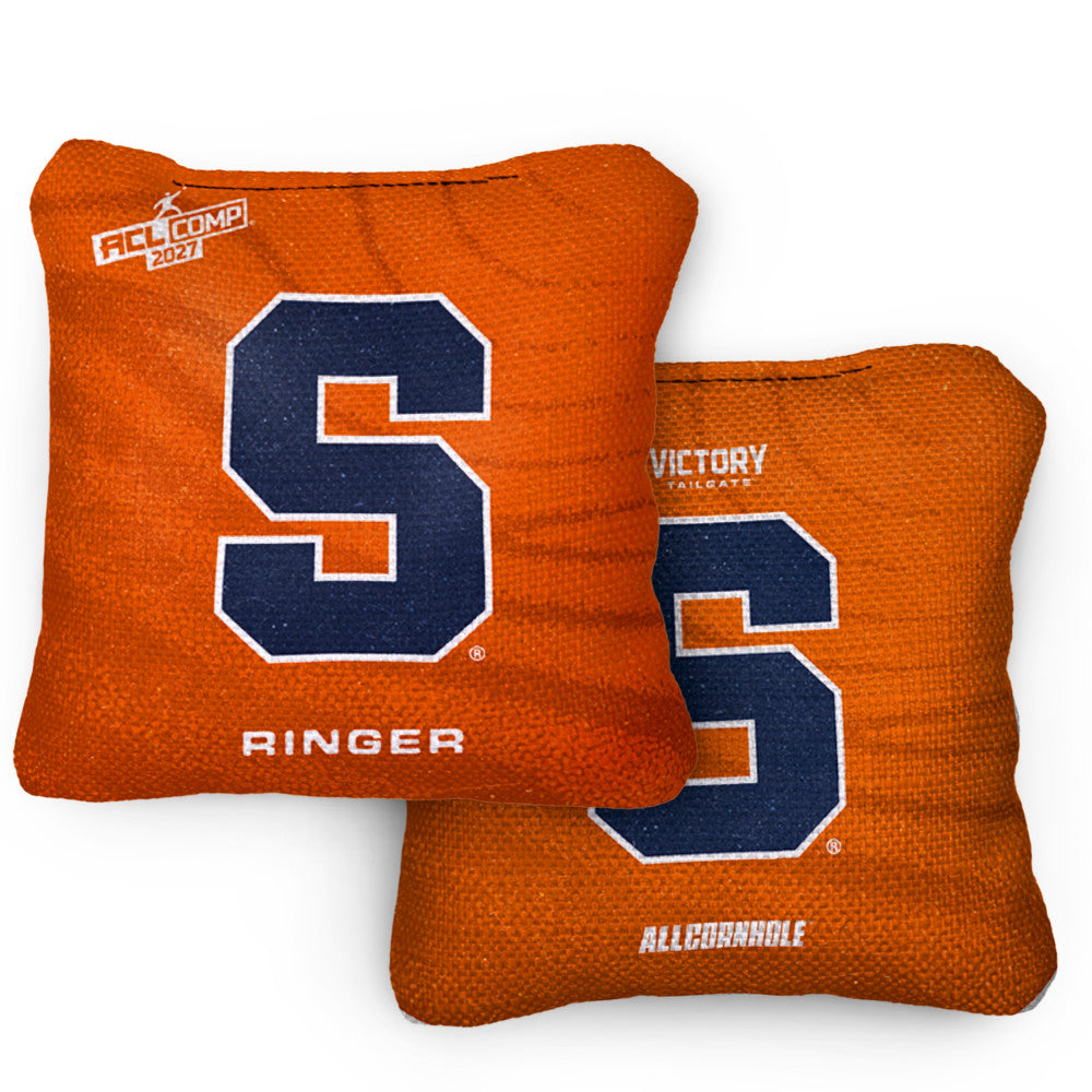 2027 Syracuse Orange RINGER Orange ACL Comp Cornhole Bags – Set of 4 Bags