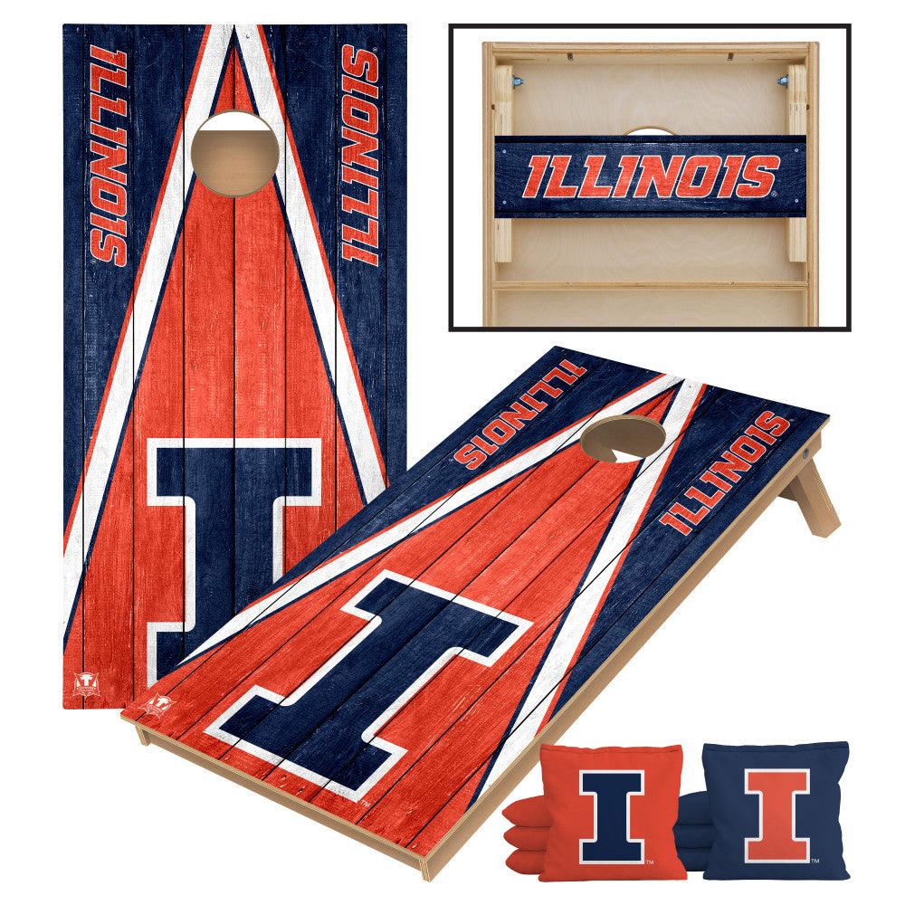 University of Illinois Fighting Illini Tournament Cornhole University of Illinois Fighting Illini Tournament Cornhole