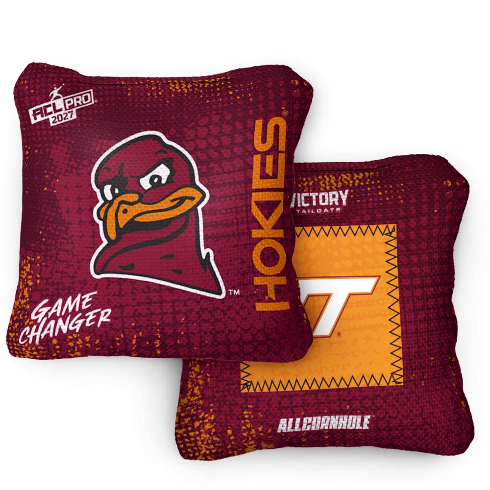 2027 Virginia Tech Hokies GameChanger™ OG Maroon ACL Pro Cornhole Bags – Set of 4 Bags