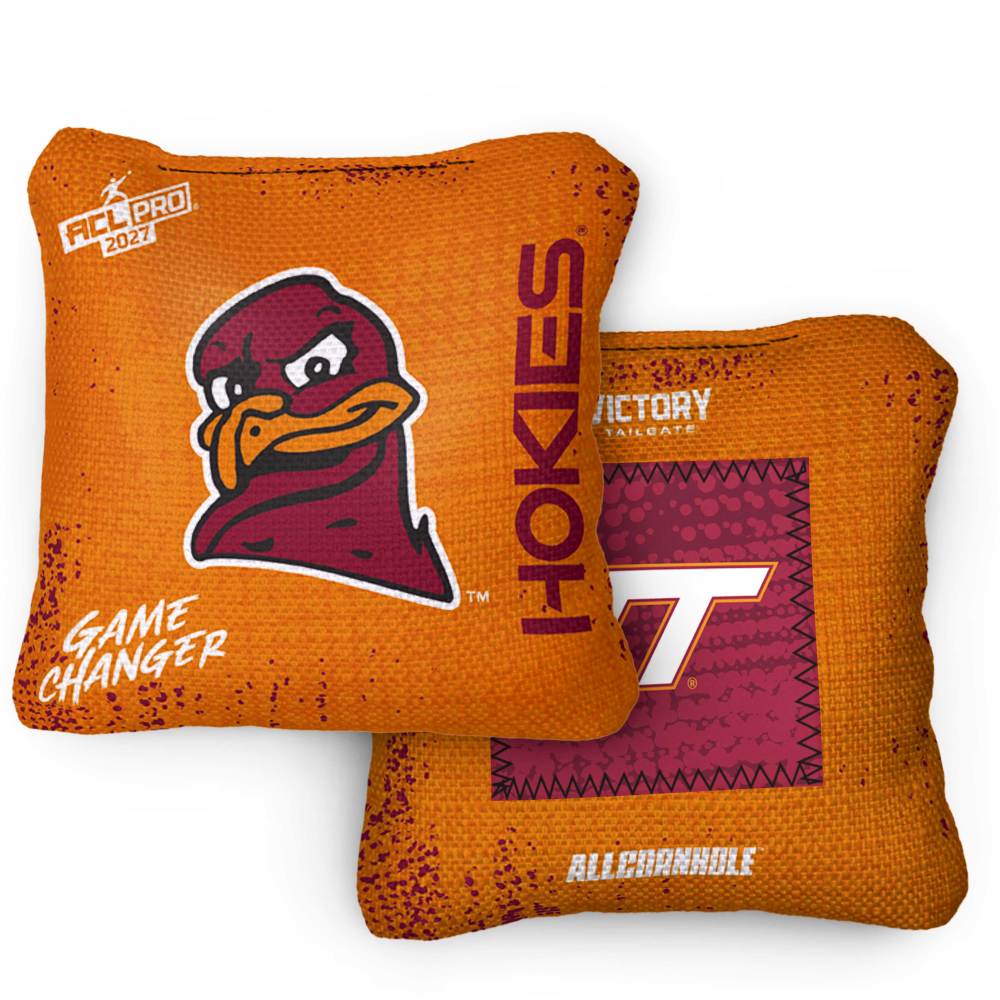 2027 Virginia Tech Hokies GameChanger™ OG Orange ACL Pro Cornhole Bags – Set of 4 Bags