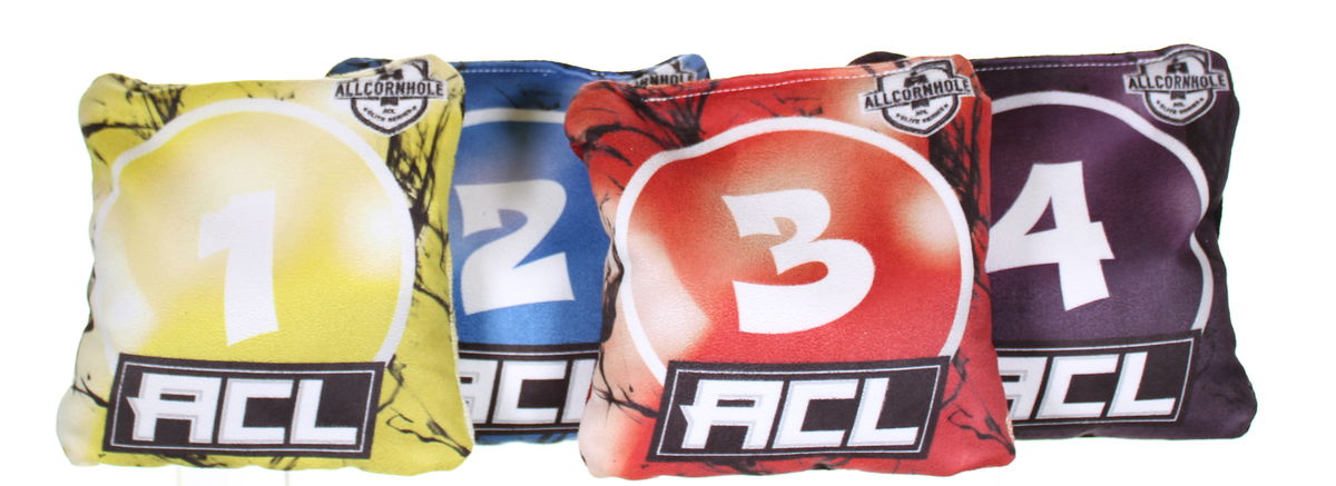 ACL 8 Bagger Challenge Cornhole Bag Set - SET OF 8 BAGS