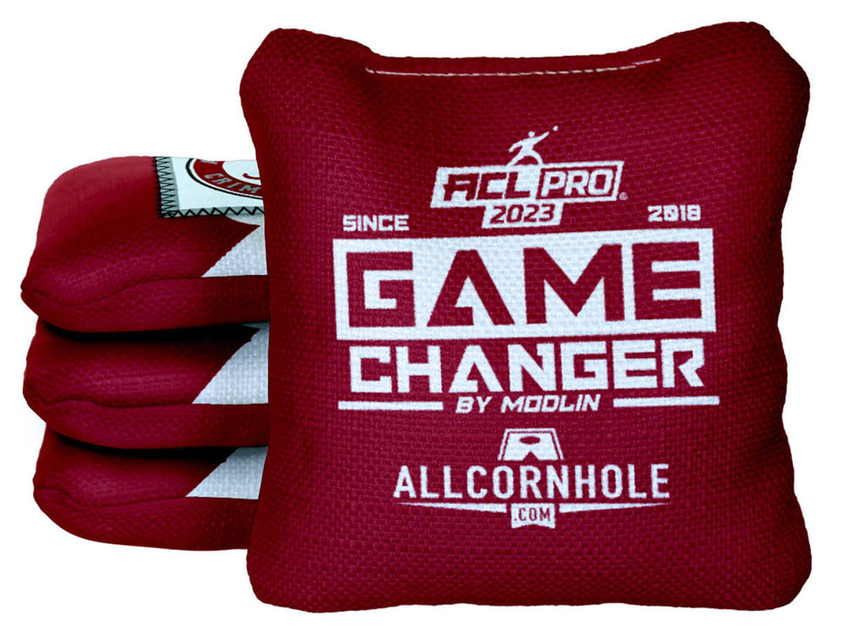 Officially Licensed Collegiate Cornhole Bags - Gamechangers - Set of 4 - University of Alabama