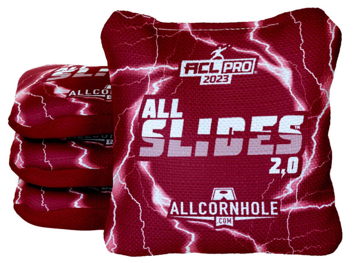 Officially Licensed Collegiate Cornhole Bags - All-Slide 2.0 - Set of 4 - University of Alabama