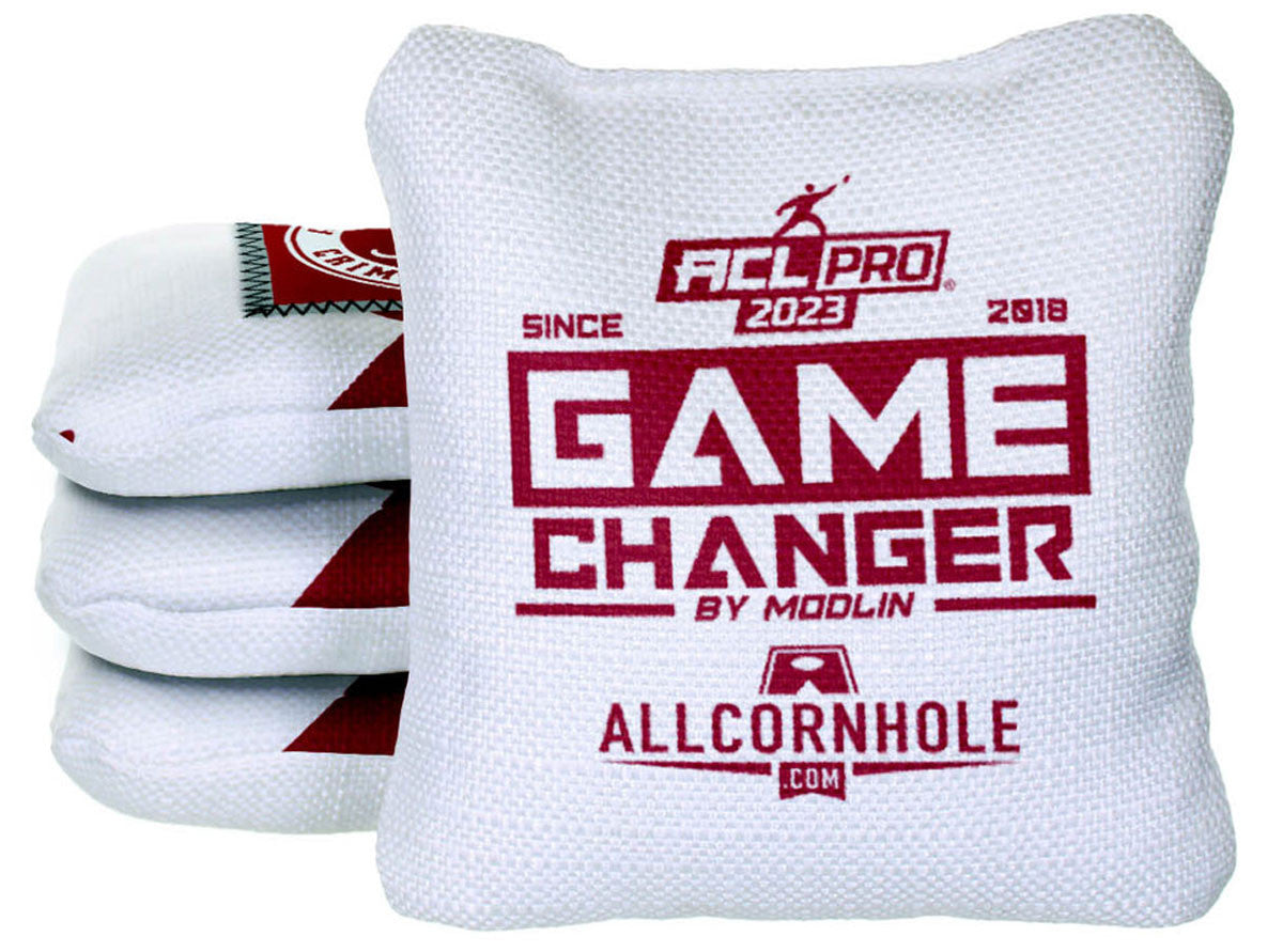 Officially Licensed Collegiate Cornhole Bags - Gamechangers - Set of 4 - University of Alabama