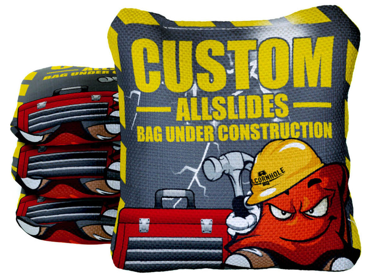 Custom All-Slide cornhole bags - SET OF 4