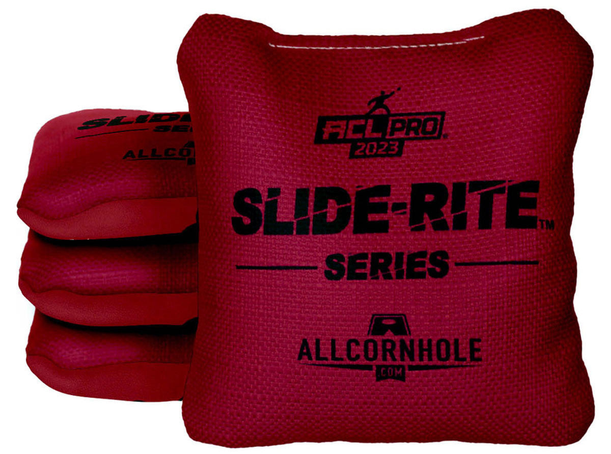 Officially Licensed Collegiate Cornhole Bags - Slide Rite - Set of 4 - University of Arkansas