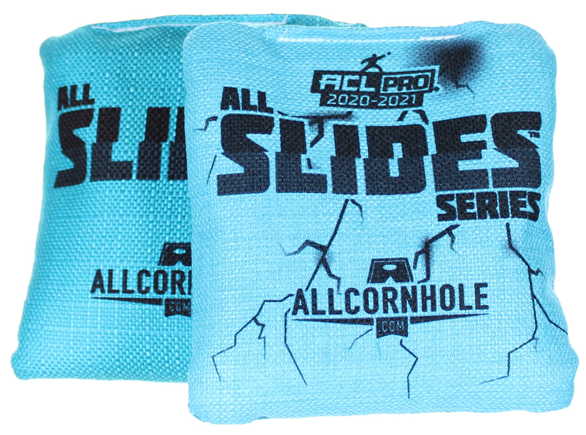 Closeout 21-22 Stamped All-Slides cornhole bags - SET OF 4