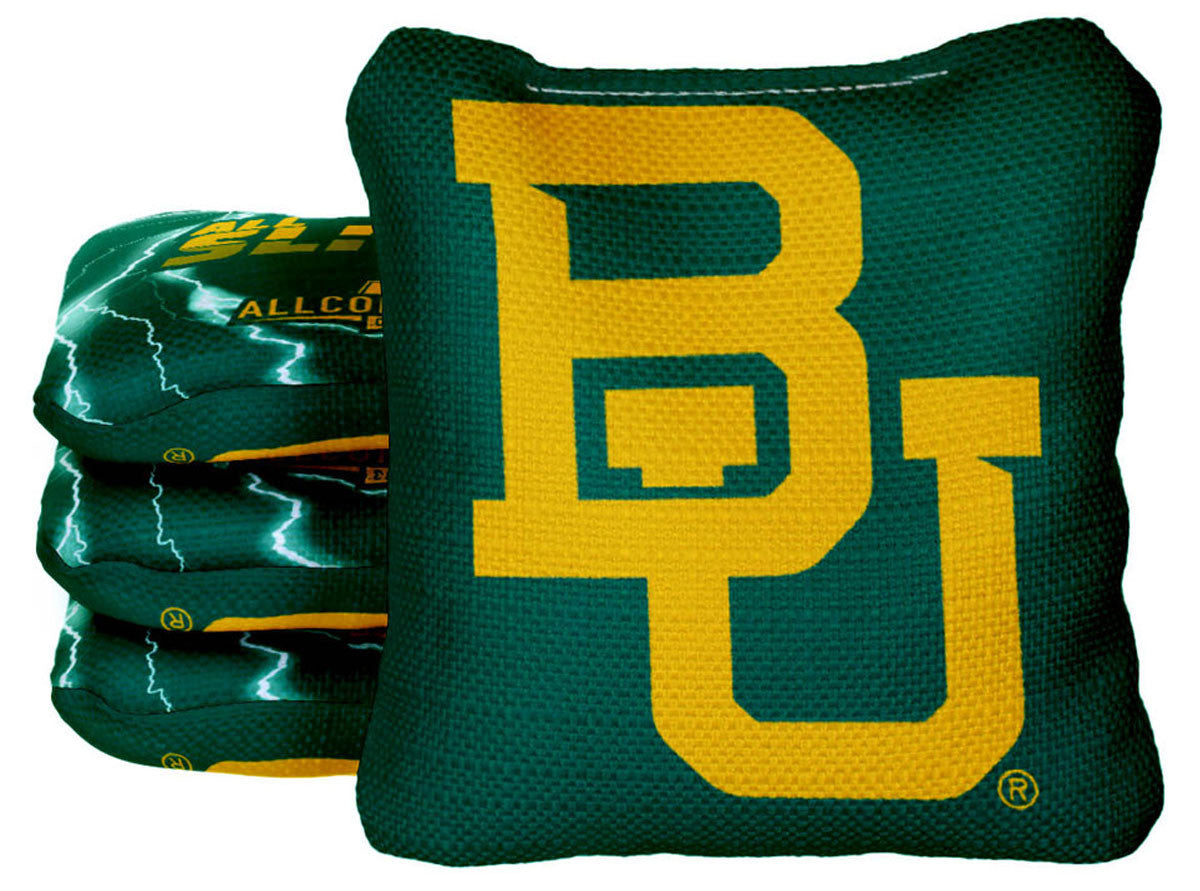 Officially Licensed Collegiate Cornhole Bags - All-Slide 2.0 - Set of 4 - Baylor University