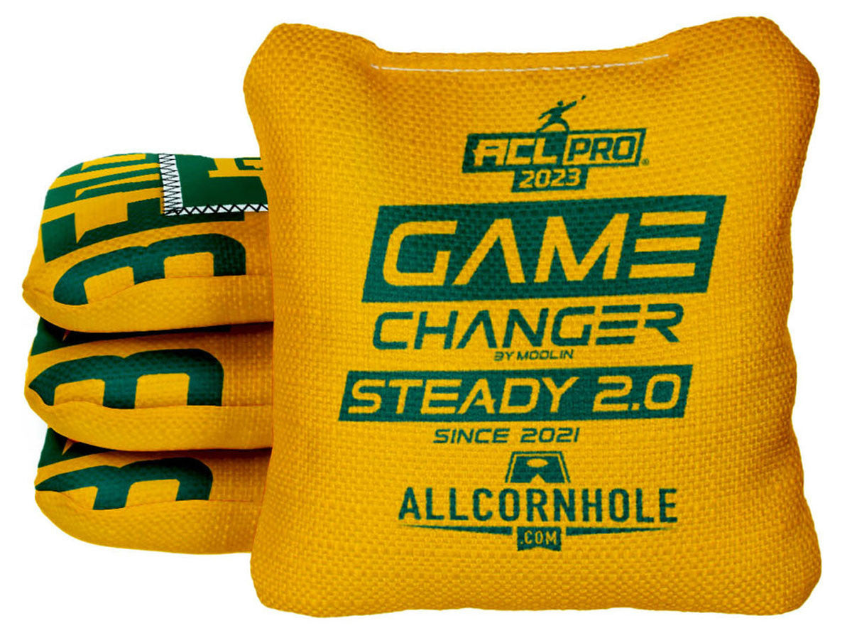Officially Licensed Collegiate Cornhole Bags - Gamechanger Steady 2.0 - Set of 4 -  Baylor University