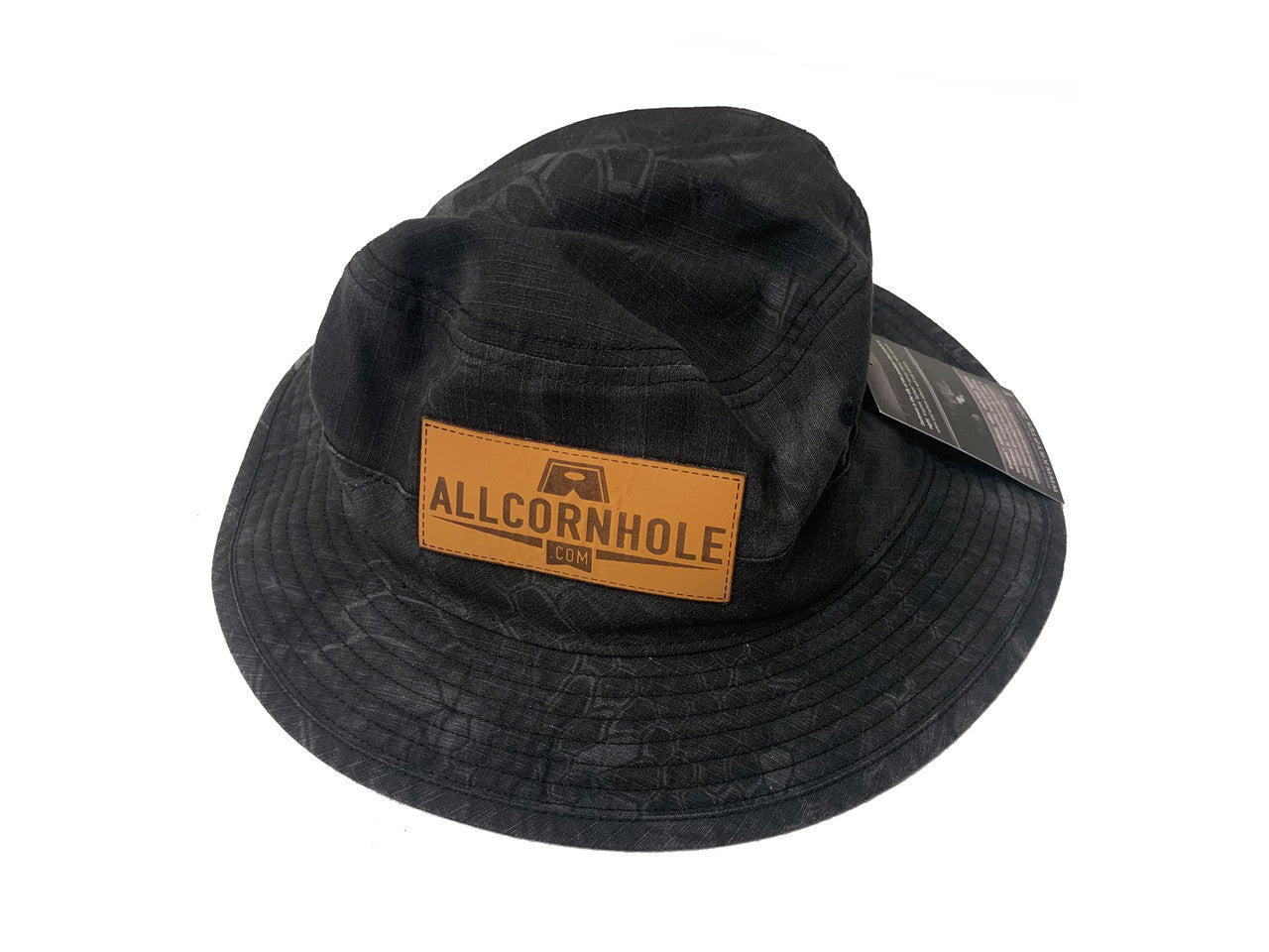AllCornhole Black Design Bucket Hat - Free Shipping