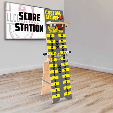 Custom Cornhole Score Station TM